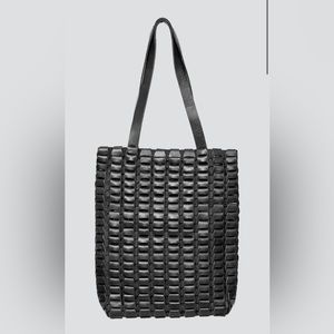 Assembly NYC dark green leather basket bag